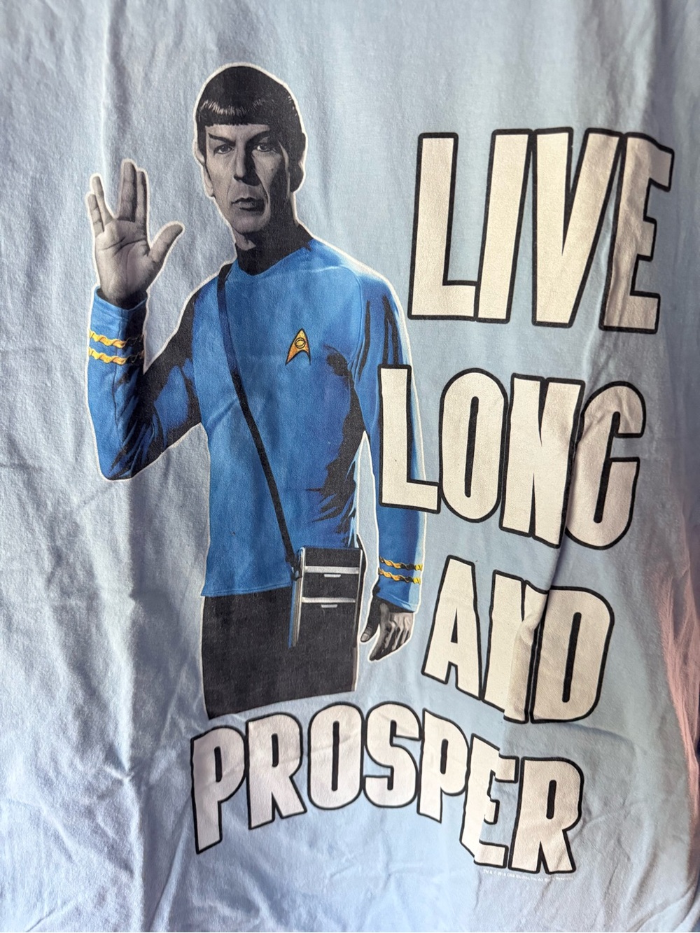 Star Trek Spock Leonard Nimoy Live Long Prosper T-Shirt